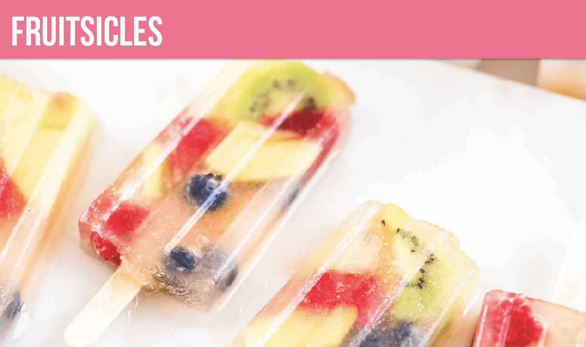 Fruitsicles Ice Pop Tray